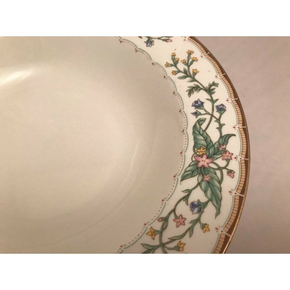 Farberware Wellesley Fine China - Pair Large Rimmed Soup Bowls - 9.25" - #486 - Picture 3 of 7